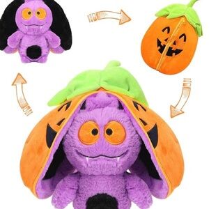 LLUKEME plush pumpkin transformation